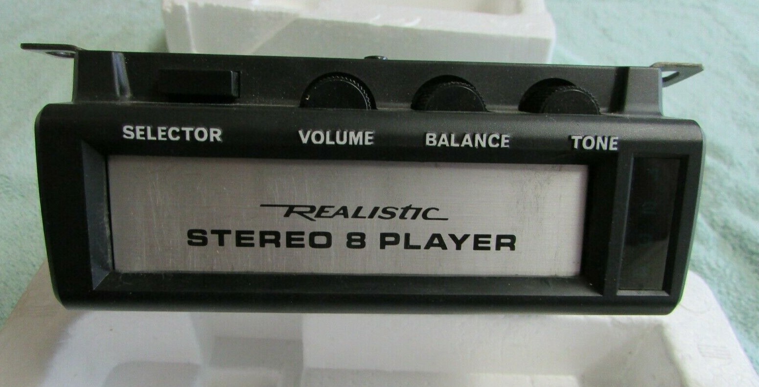Untested “Realistic” New in Box, 8 Track Stereo CAT. No. 12-1819B