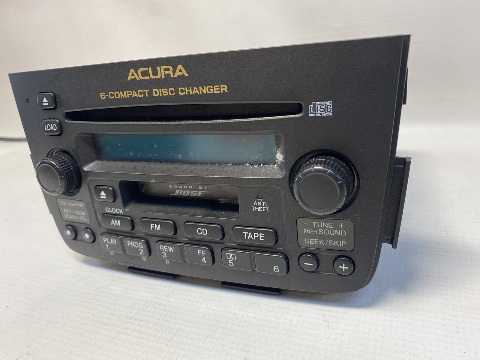 Acura MDX 2001-04’ 6-Disc Factory Radio (Not Working Or For Parts Only) Untested