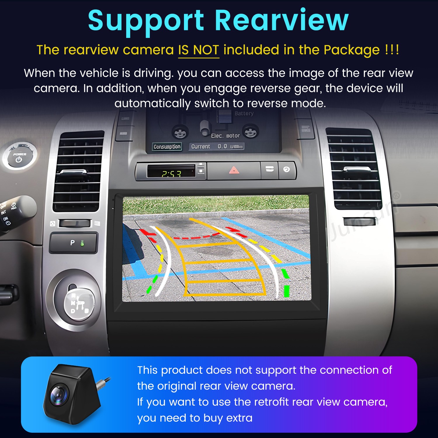 For Toyota Prius 2003-2009 4+64G CarPlay Android15 8Core Car Stereo Radio GPS BT