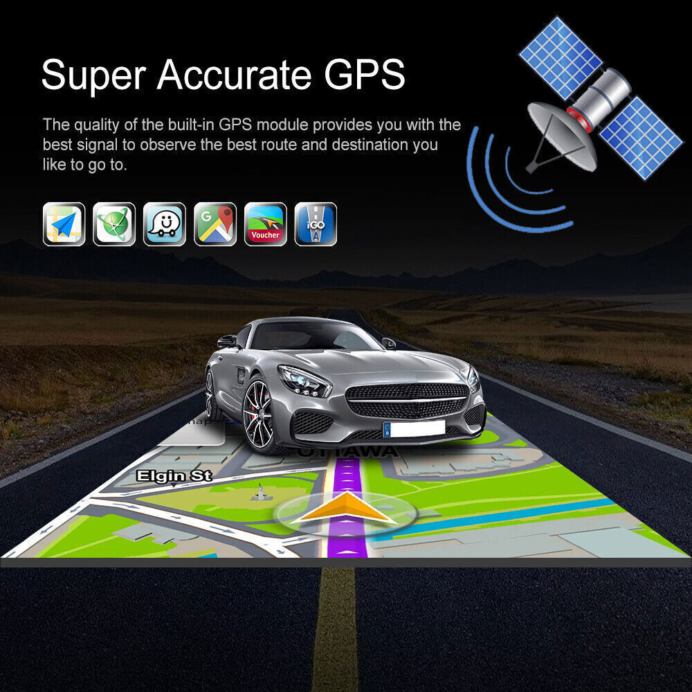 GPS Navi Car Stereo Radio with Six Button IPS Screen For 2012-2018 Ford Focus