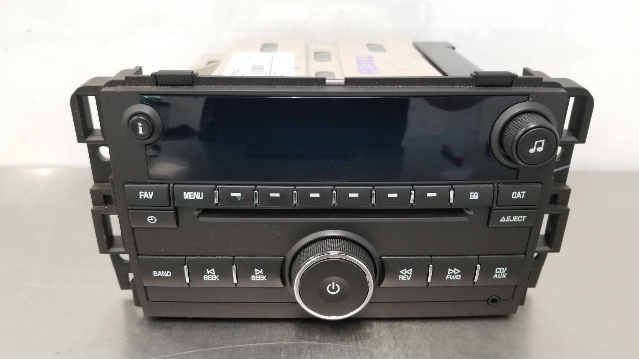 2010 GMC SIERRA 1500 SLE EXT CAB RADIO AUDIO DISPLAY RECEIVER OPT UUI