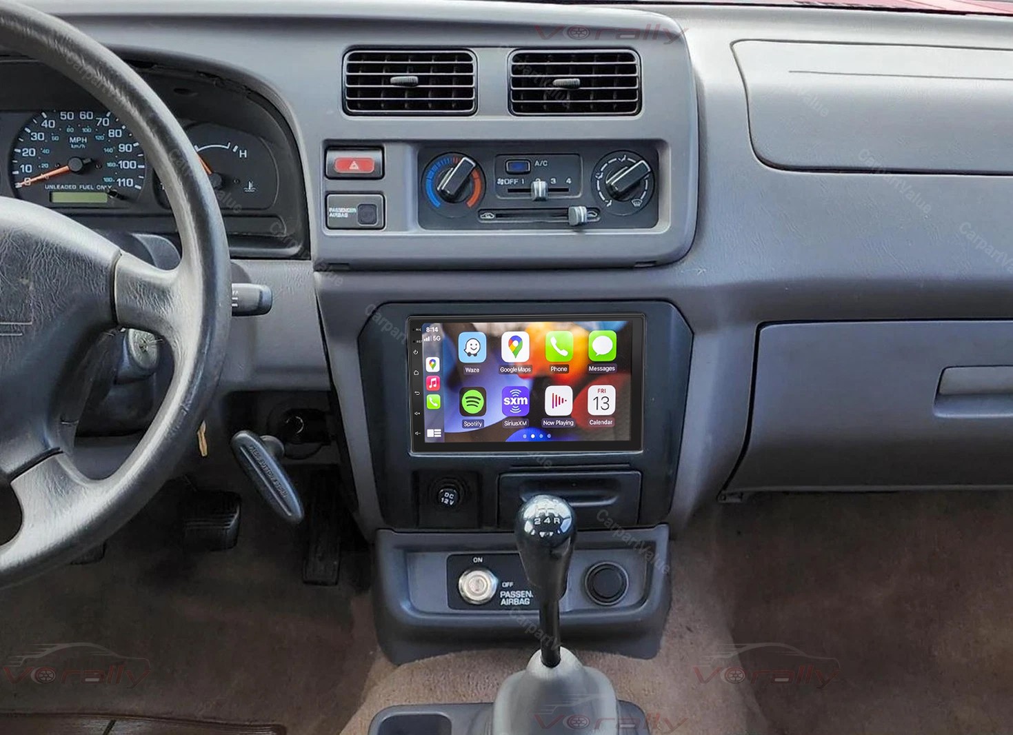 For 1998 1999 2000 Nissan Frontier Apple Carplay Stereo Radio Android 15 Navi BT