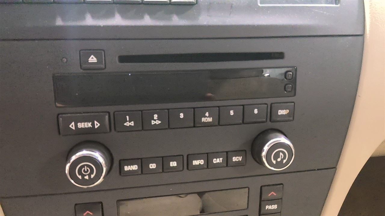 Audio Equipment Radio Am-fm-stereo-cd Player Opt UN0 Fits 07-09 ALLURE 3849219