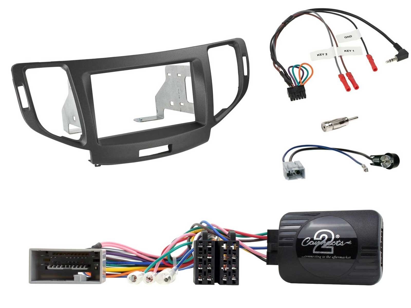 Pioneer DAB Steering Wheel 2DIN Bluetooth USB Car Stereo for Honda Accord 2008-2015 Anth