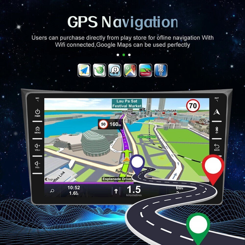 Car Radio Stereo Carplay For 2009-2013 Toyota Corolla 4+64G 9in Radio wifi