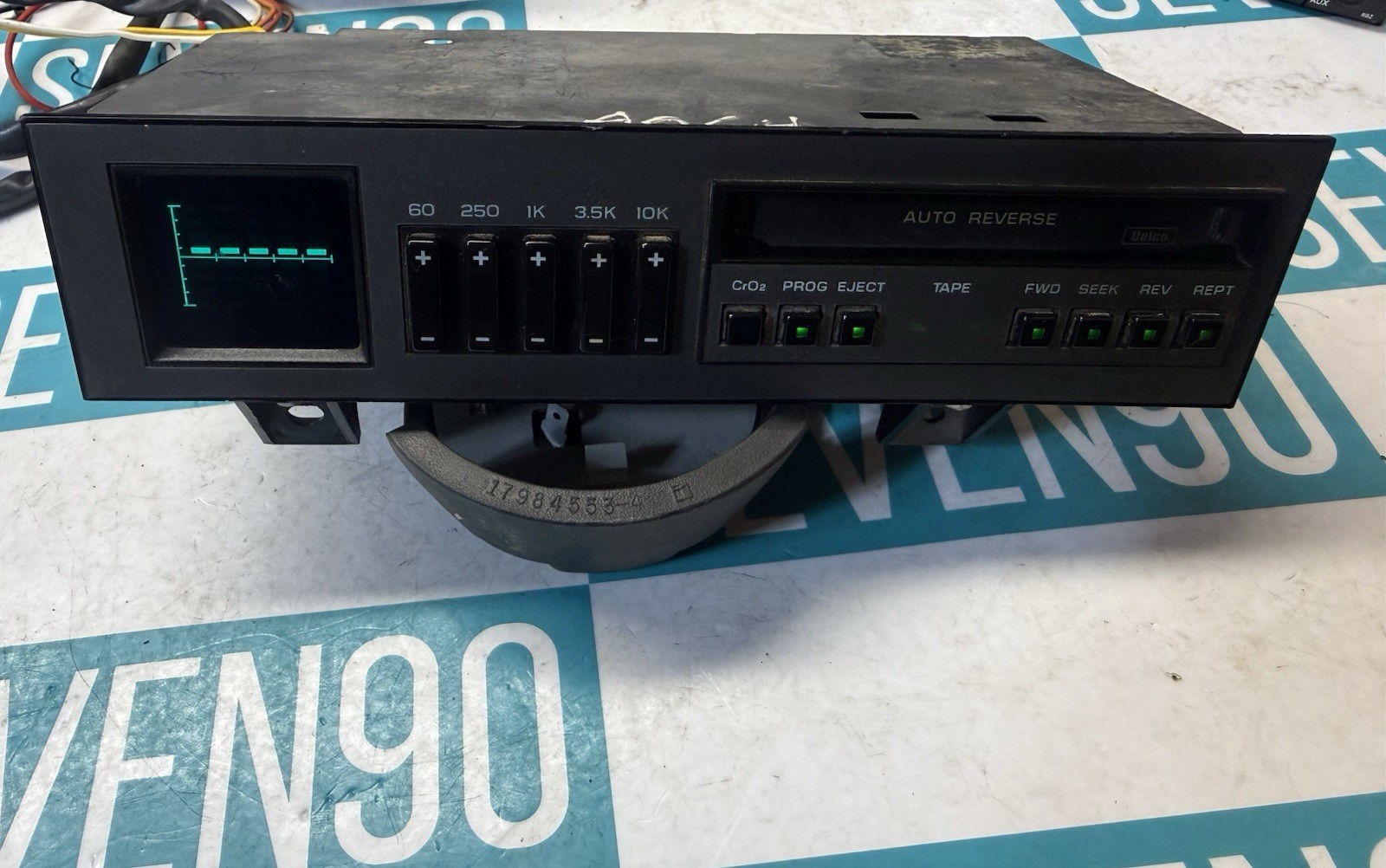 88-94 Chevy GMC Equalizer Cassette OBS Suburban Silverado Sierra BLACK Tested