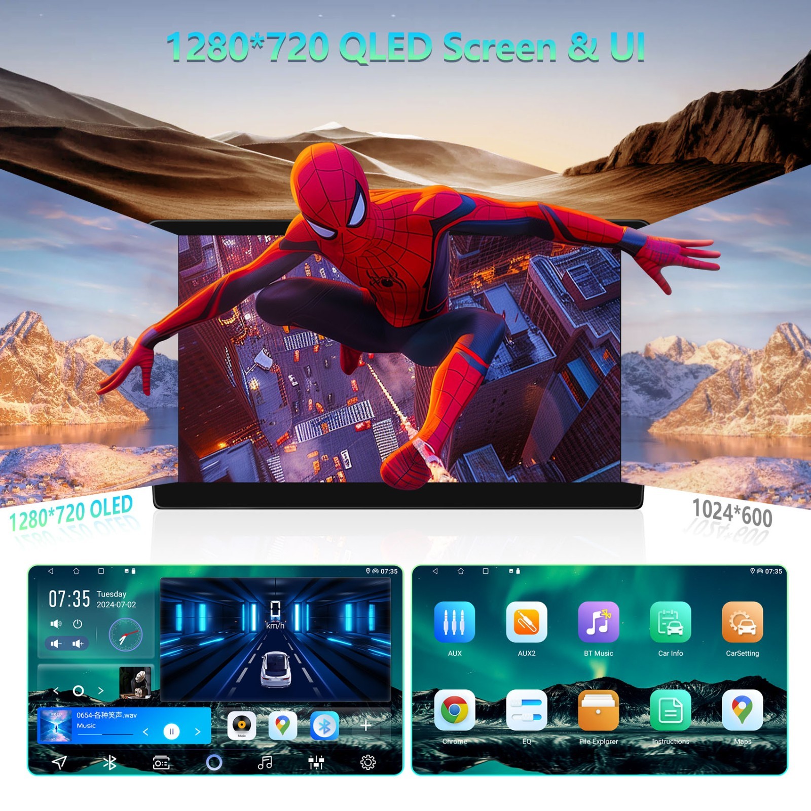10.1″ For Ford Mustang 2010-2014 Android 13 Car Radio Stereo Carplay GPS Navi BT