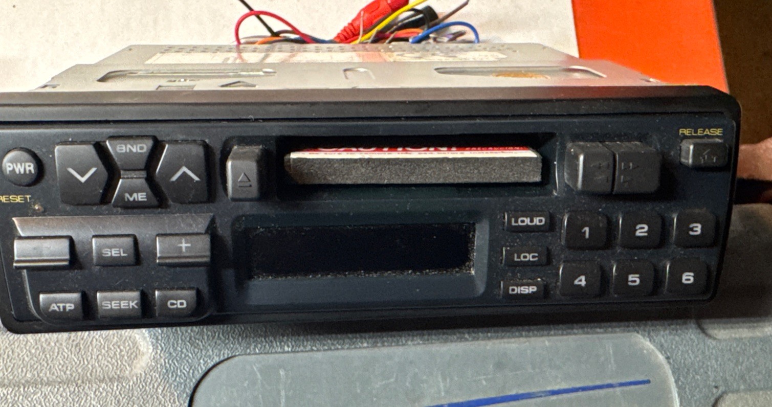 Vintage Boss Audio Stereo Cassette Player ModelCar AVA-919