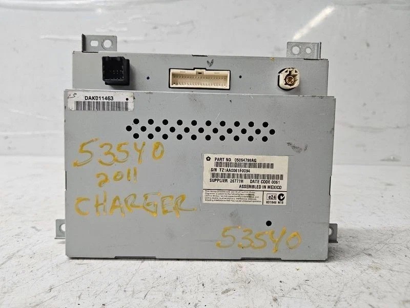 2011-2014 DODGE CHARGER Info-GPS-TV Radio Info 8.4″ Front Display Screen GENUINE