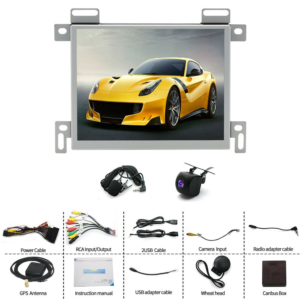 Android 15 CarPlay Car Stereo Radio WIFI For Dodge Challenger Charger 2015-2019