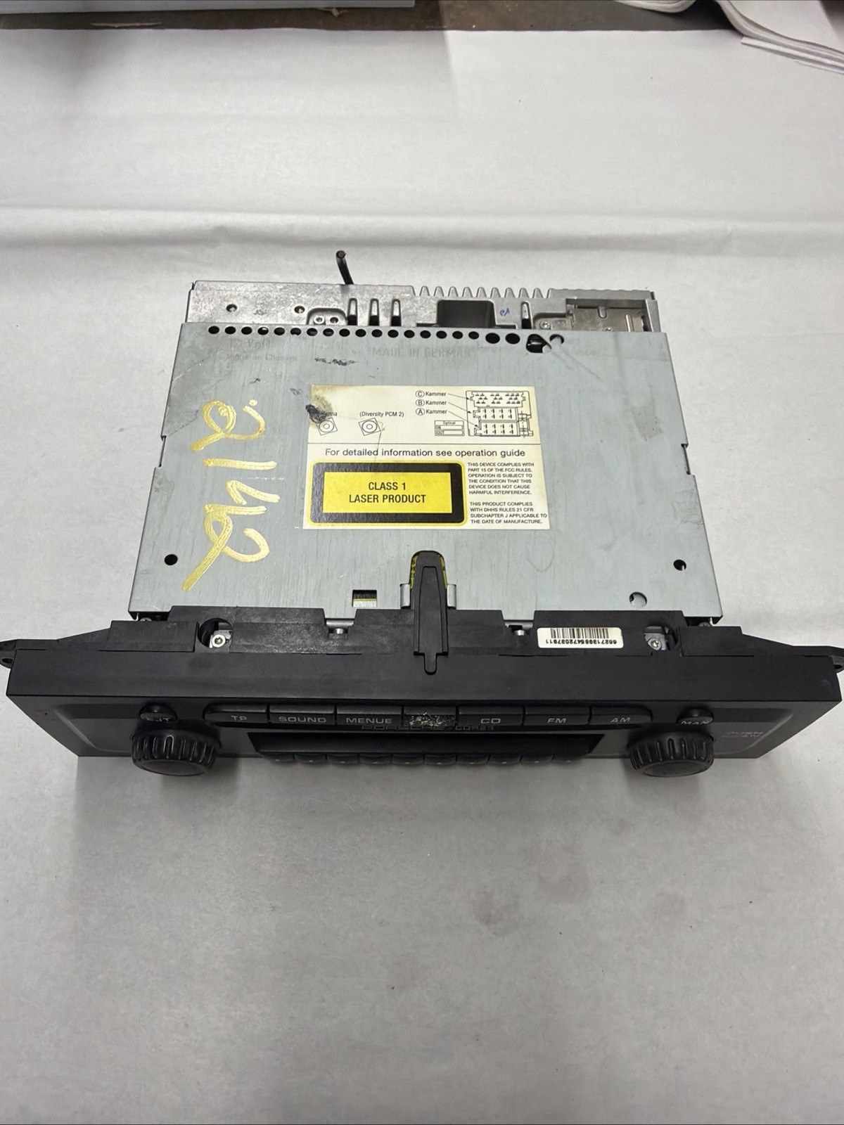 2004 Porsche Cayenne S ✦ Audio Radio Stereo CD Player Unit 7L5035186C OEM G1-3