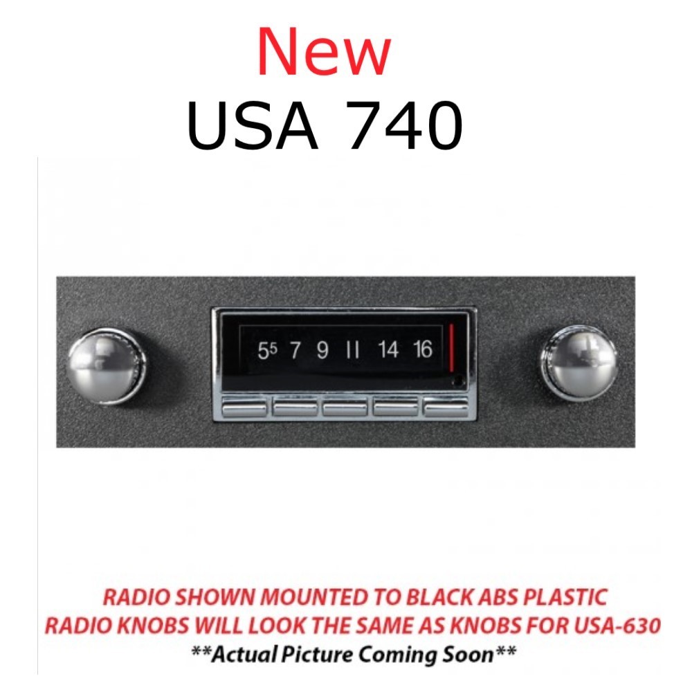 NEW USA 740 1974 – 1977 Monte Carlo AM/FM Radio Bluetooth W/Mic USB AUX IPOD