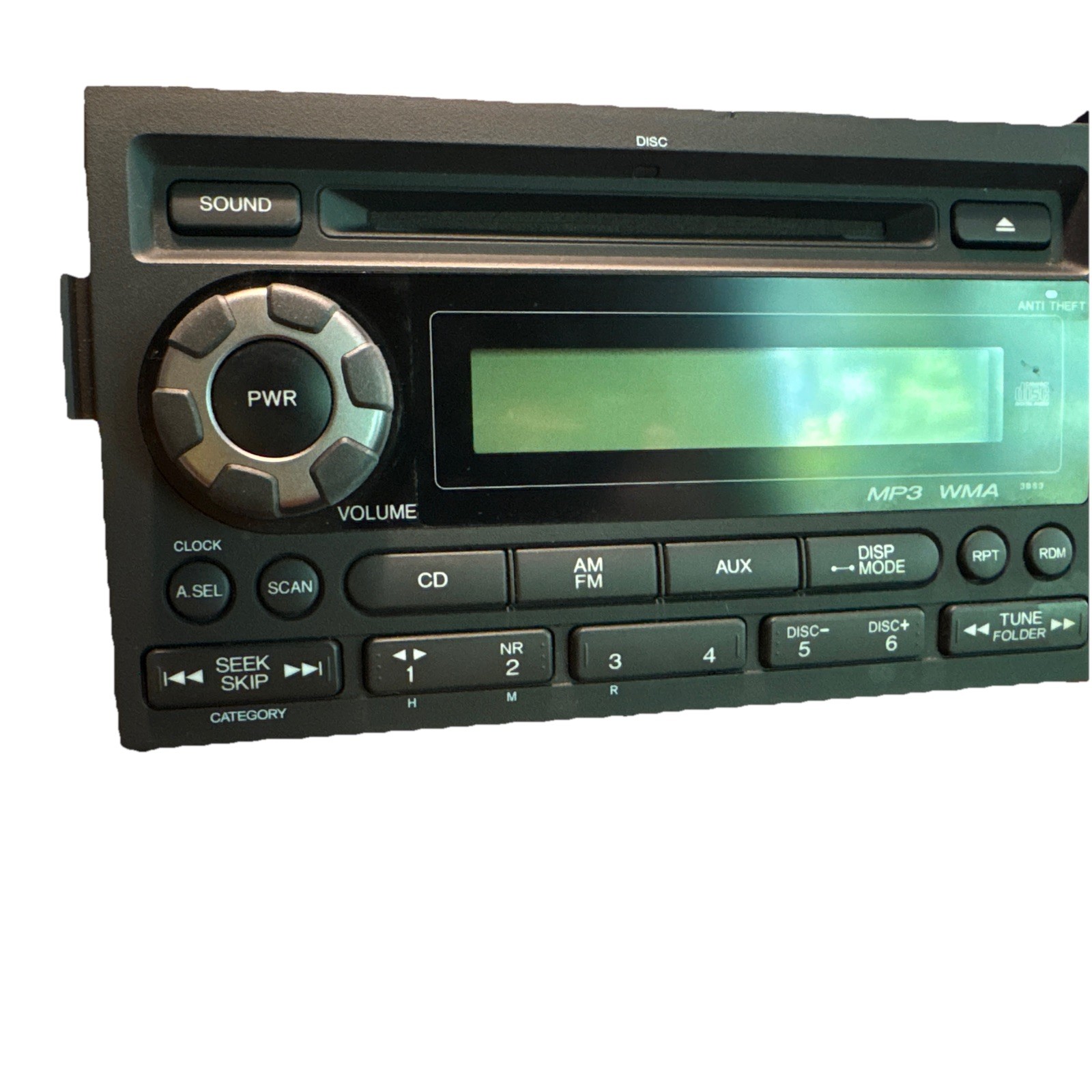 Honda JA3 Pioneer OEM Stereo 2012 Ridgeline DEH-M6087ZH/MP3-WMA/3BS3 W/ Bracket