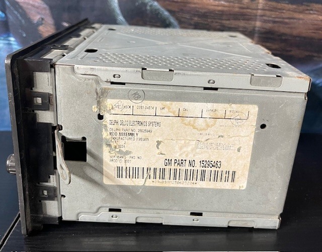 ACDelco Bose Delphi Elect Systems Part No 15295463 Stereo Radio AM/FM/CD Player