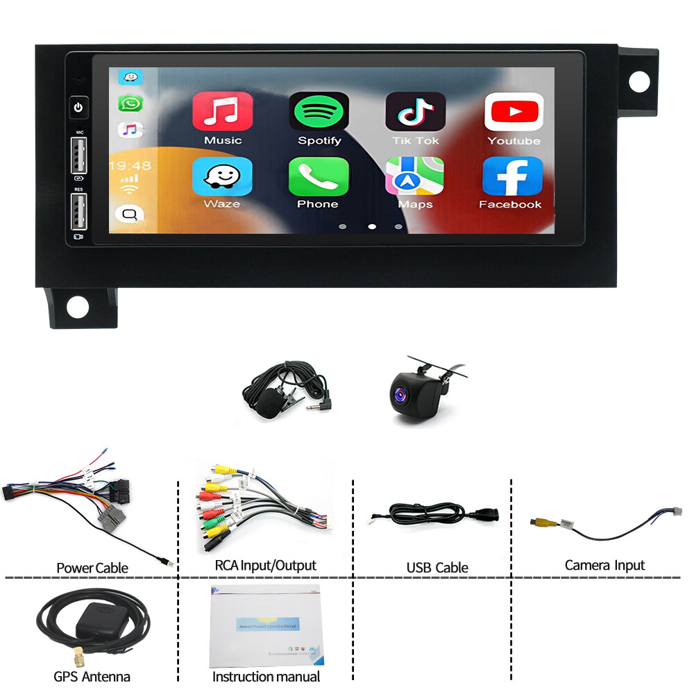 For Chrysler Town & Country 1990-2000 CarPlay Car Radio Wifi GPS Head Unit 2+32G