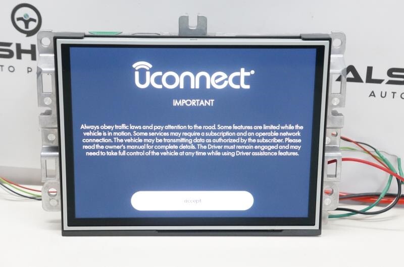 2022 DODGE RAM 2500 Uconnect 4 Sirius XM 8.4″ Screen 68453843AD OEM *ReaD*