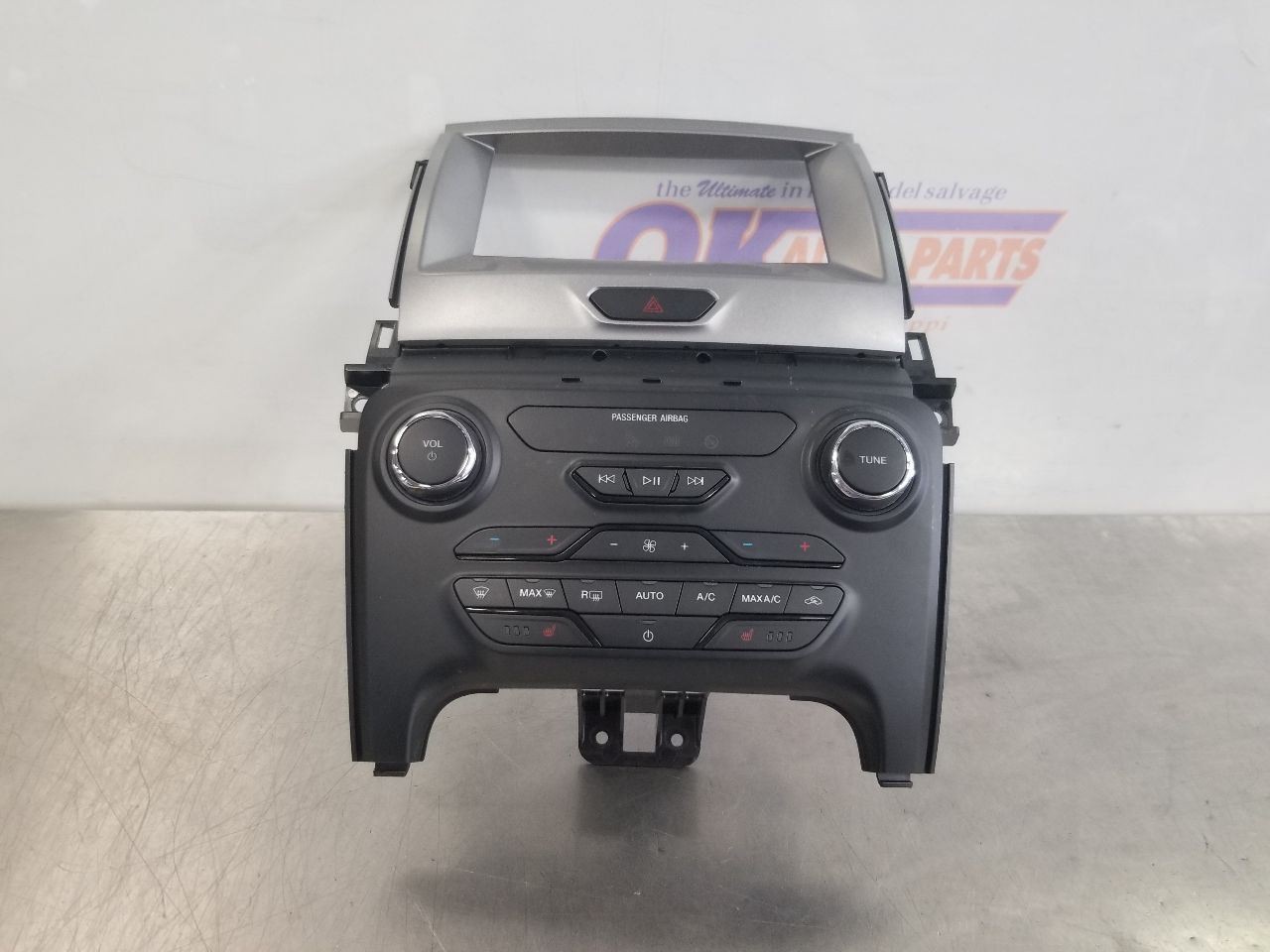 23 2023 FORD RANGER XLT RADIO AUDIO AND TEMPERATURE CONTROL PANEL KB3T18E245SF