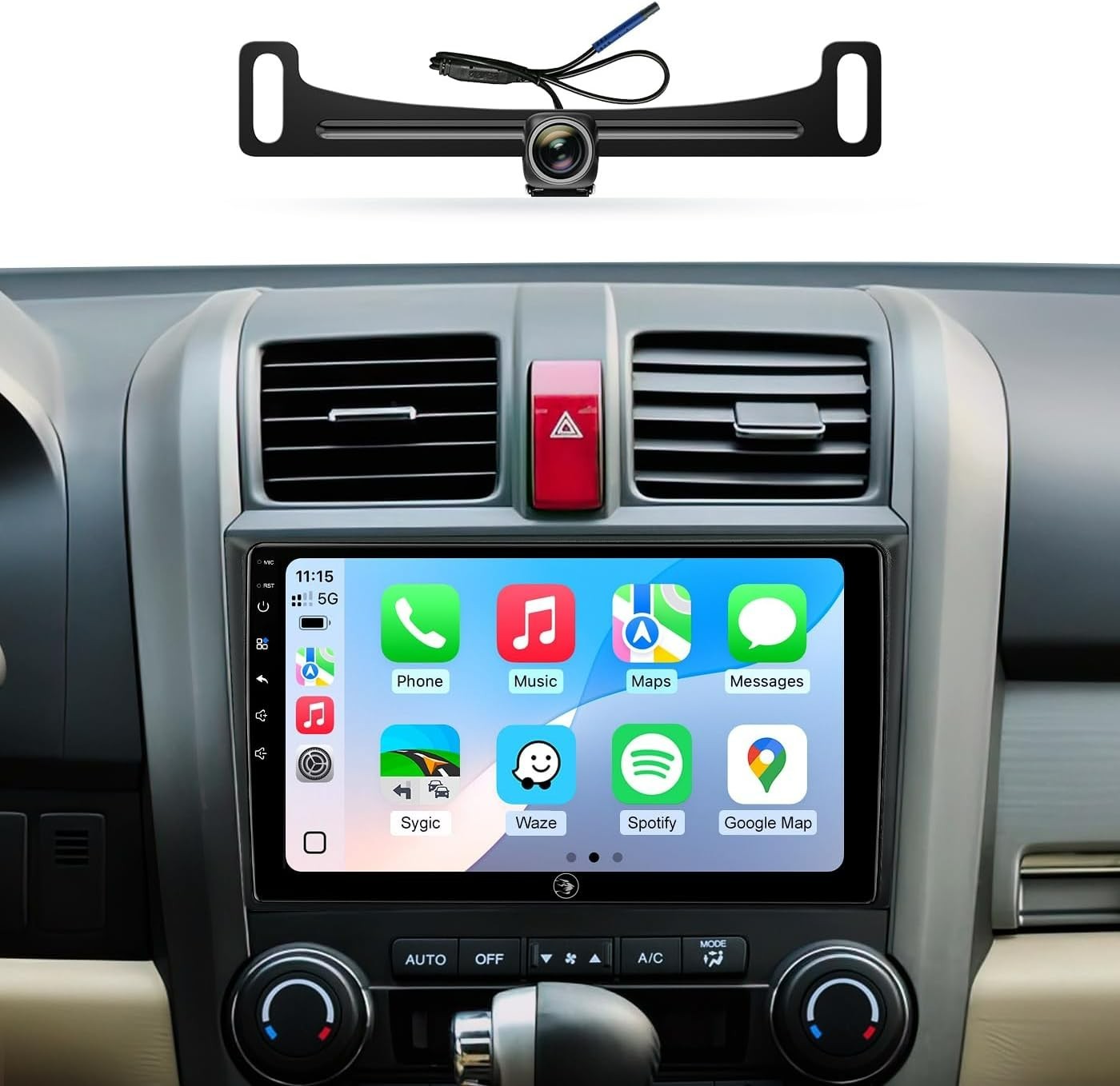 *NEW* Honda CR-V 2006-2011 Stereo Wireless CarPlay & Android Auto 9-inch 2+64G