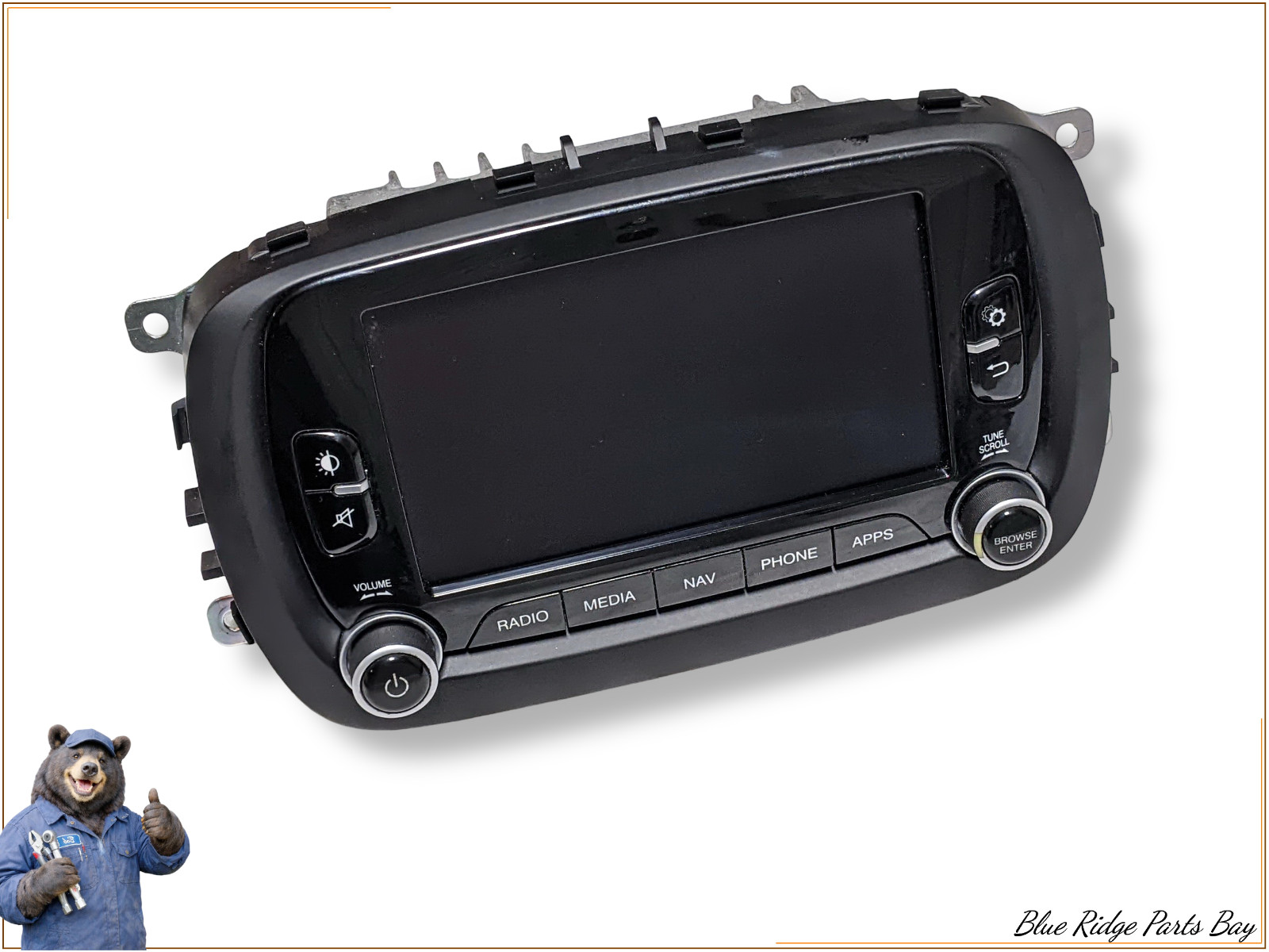 ✅ 2016 2017 16 17 Fiat 500X Harman Radio/Screen Navigation XM AM FM Radio OEM