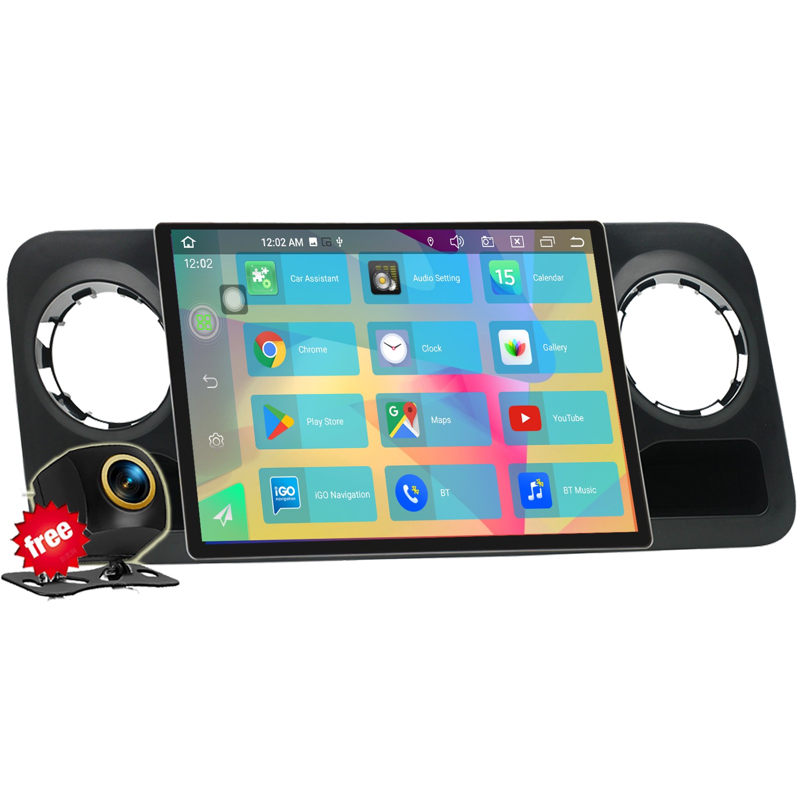 13.3″Screen For Mercedes-benz Sprinter Android GPS Navigation CarPlay Car Stereo