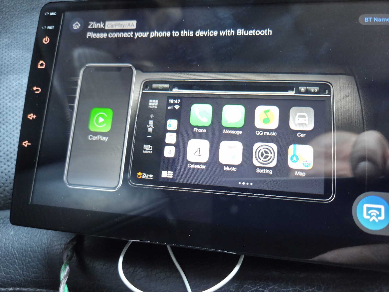 9 Inch Android 15 Car Stereo With GPS Carplay 4G+64G CAM