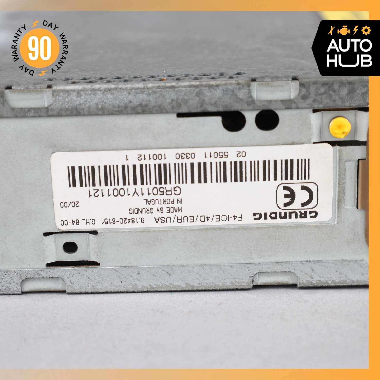 00-04 Bentley Arnage / Silver Seraph Radio CD Player Grundig PM57845PA OEM 30k