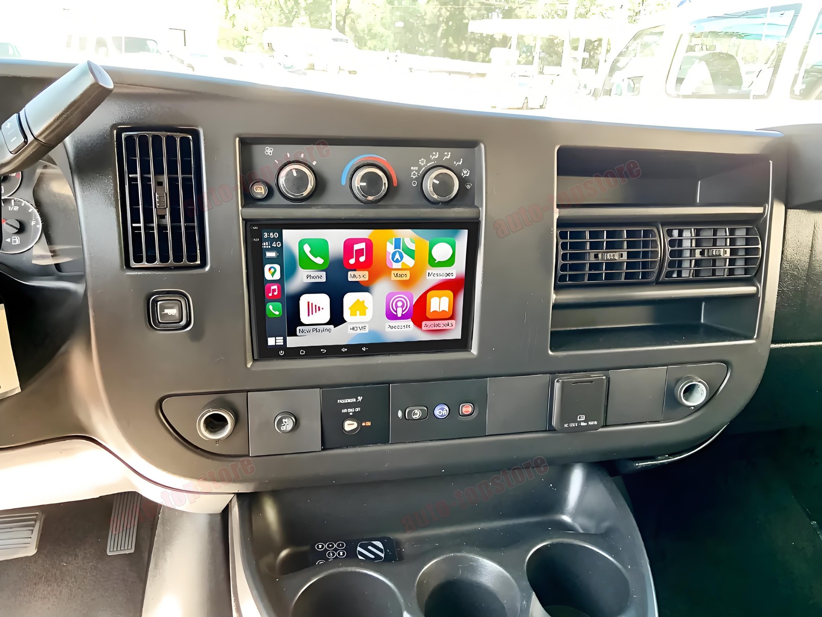For 2008-2024 Chevrolet Express 8″ Android 15 Carplay Car Stereo Radio GPS Navi