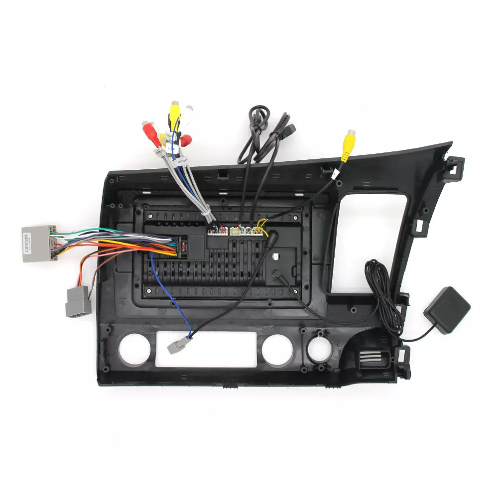 Apple Carplay Car Stereo Radio For Honda Civic 2006-2011 Android 15 GPS Navi BT