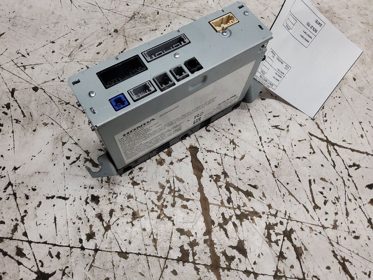 2023 2024 2025, Honda Accord, Audio Equipment Radio Receiver, PN: 8A50130AAA10M1
