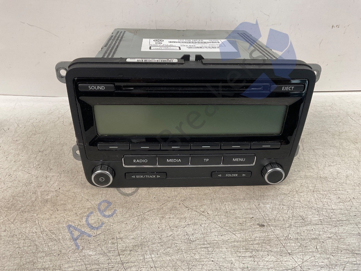 VW Golf Mk6 5K 08-12 Stereo Radio CD Player No Code 1K0035186AA