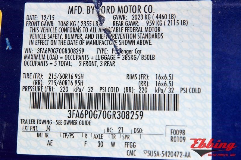 Radio Control Panel Assembly ID: GS7T-18E243-DC Fits 2016 Ford Fusion 701180