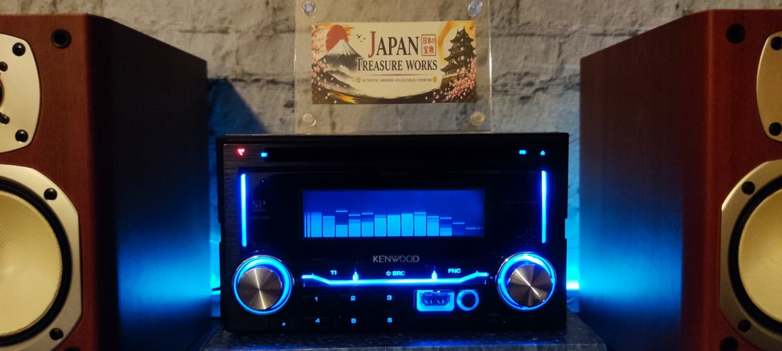 Kenwood DPX-U70 2DIN CD USB AUX MP3 AAC WMA JDM Car Stereo Tested