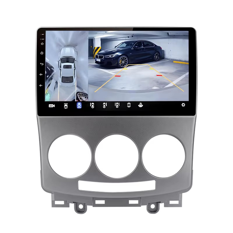 Junsun Android Car Stereo with Qualcomm for Mazda 5 2005-2010, Carplay and 360°