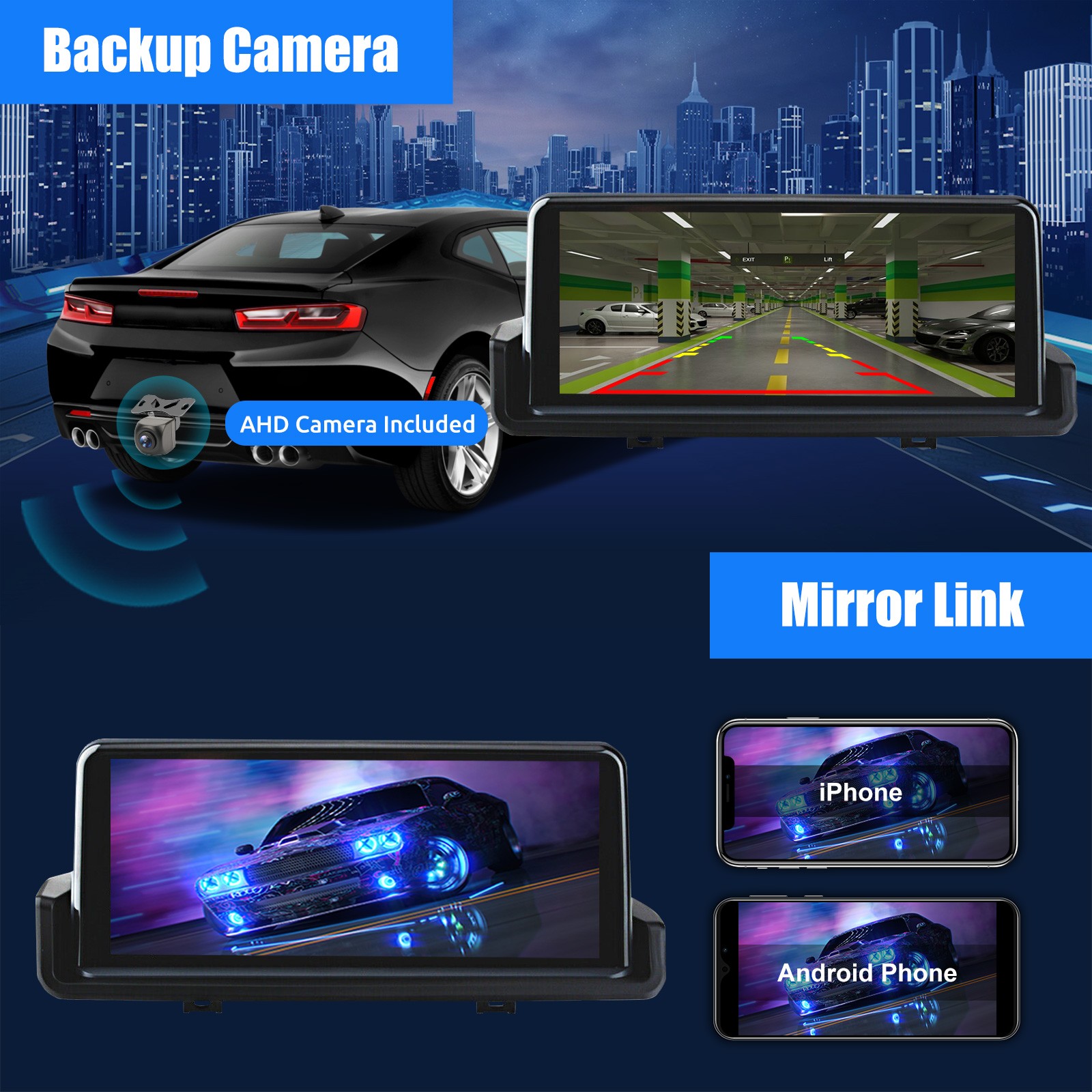 AHD+CarPlay Android 15 8Core 6+128G Car Stereo GPS Navi WIFI For BMW E90 E91 E92