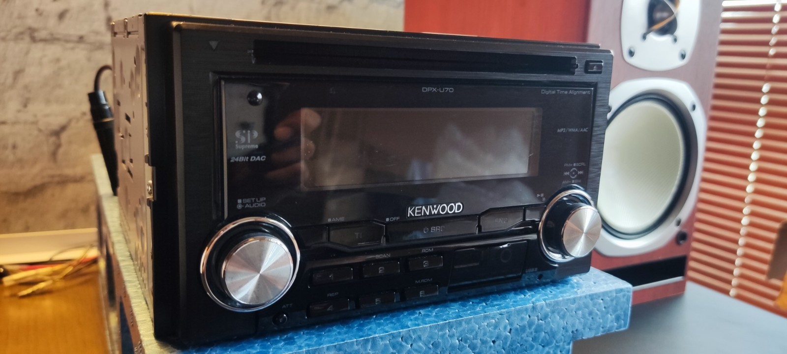 Kenwood DPX-U70 2DIN CD USB AUX MP3 AAC WMA JDM Car Stereo Tested