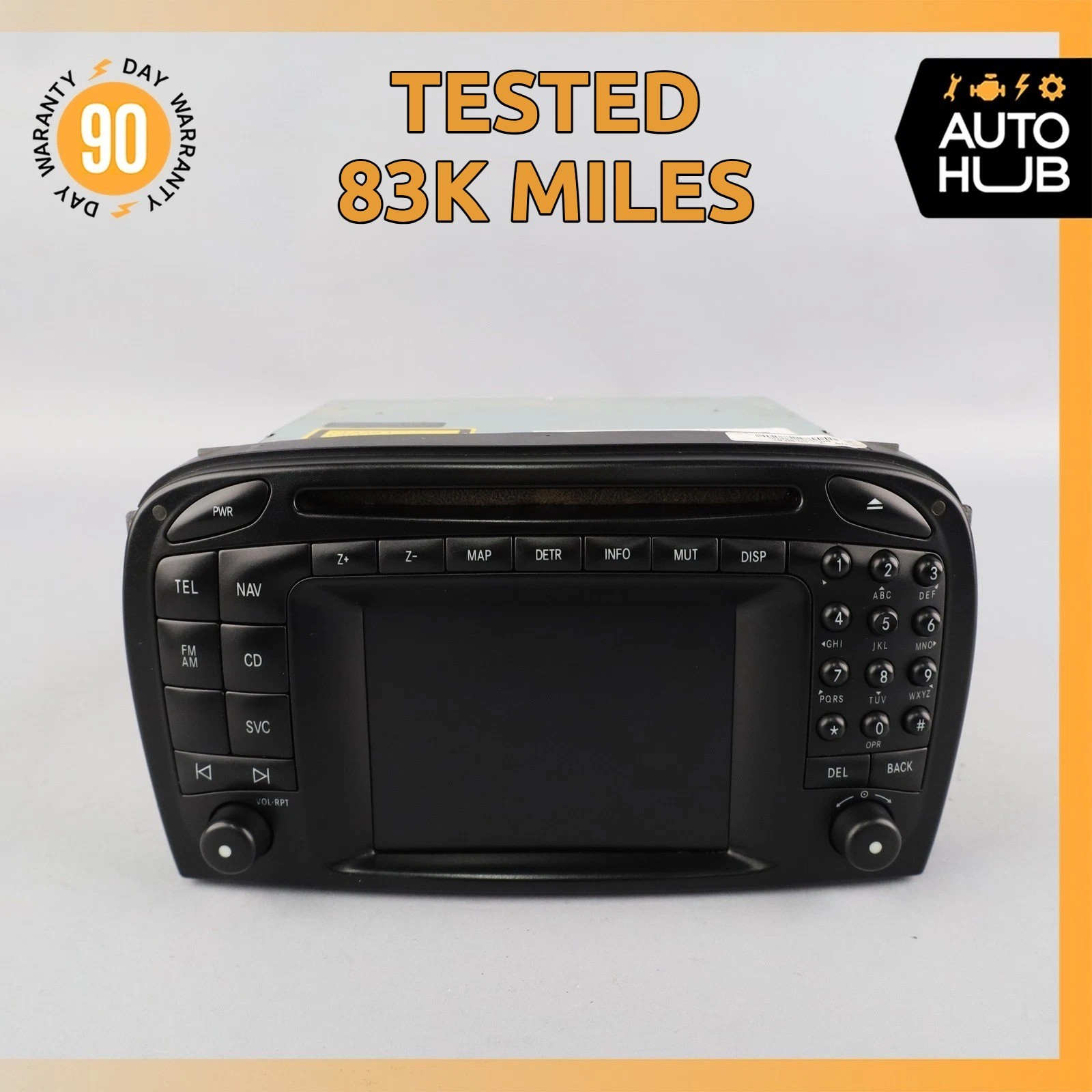 03-04 Mercedes R230 SL500 SL55 AMG Head Unit Radio Command Navigation OEM 83k