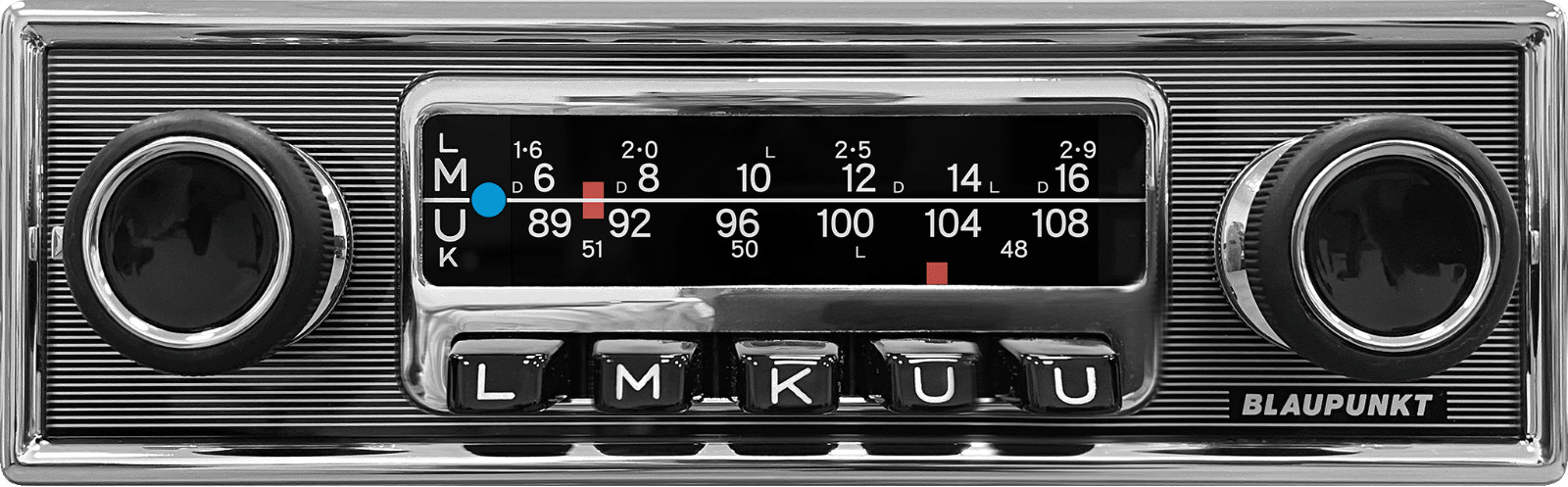Blaupunkt Frankfurt Stereo MB Retro 70’s Bluetooth 3″ Digital Display DAB FM USB