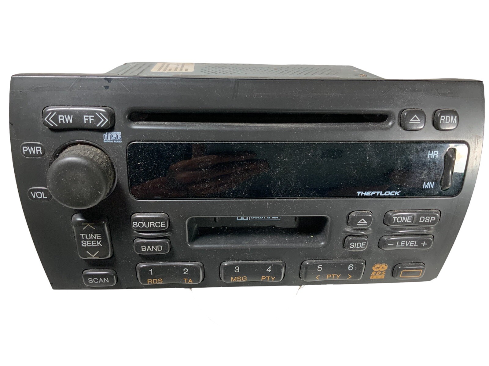 Vintage OEM GM AC DELCO AM FM Radio Cassette 09354796 for parts untested 1998