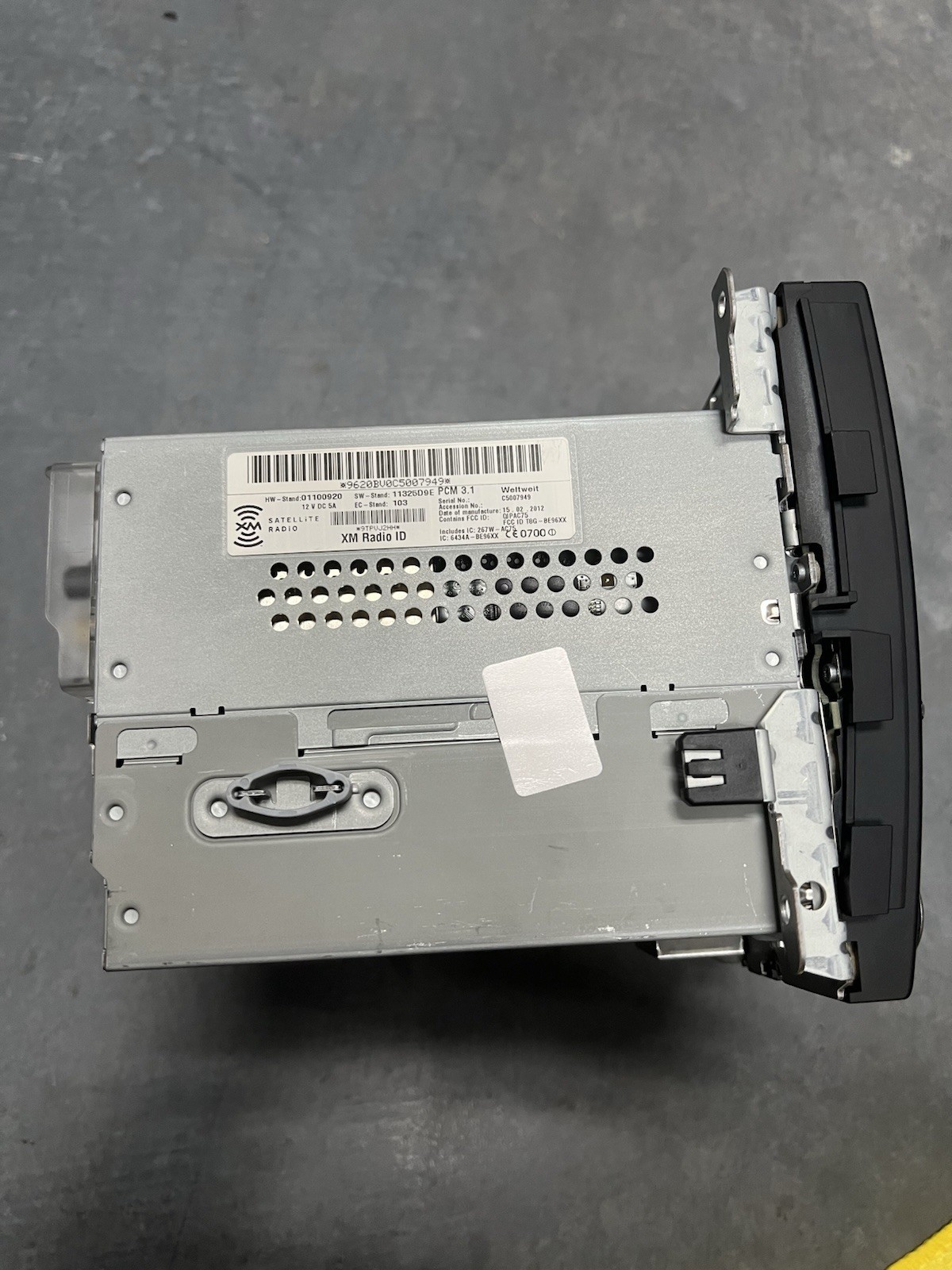 10-16 OEM Porsche Panamera PCM3.1 Radio Head Unit With Navigation