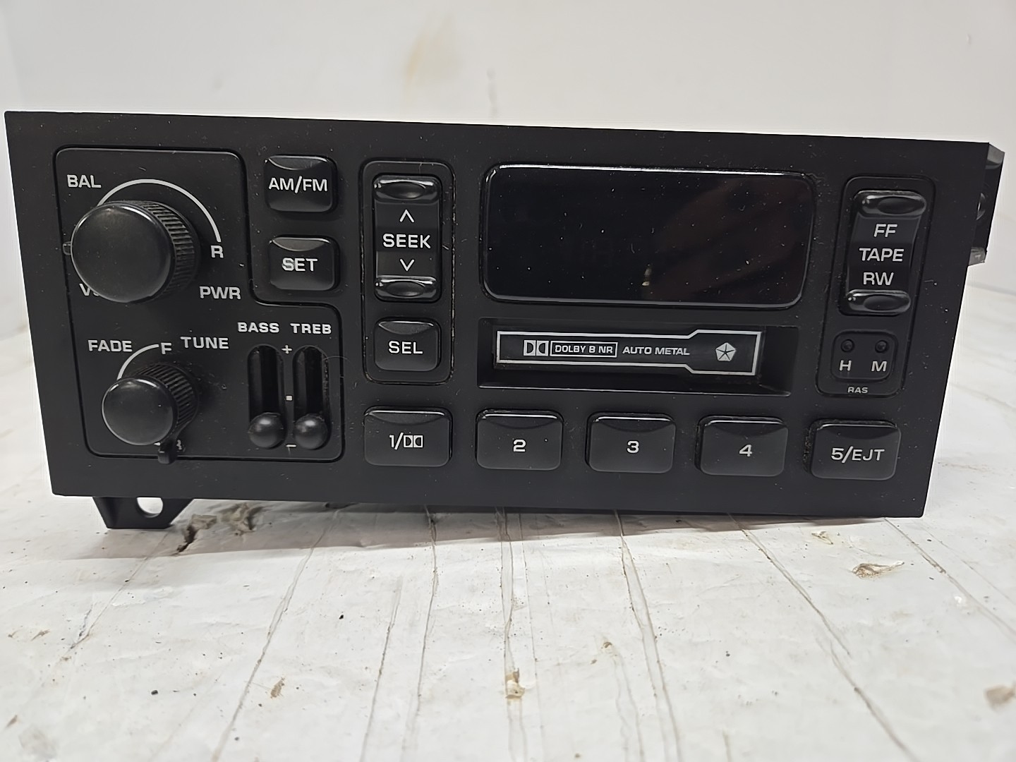 1984-2002 Chrysler Dodge Jeep OEM Cassette Player AM/FM Radio Part # P56038933AB