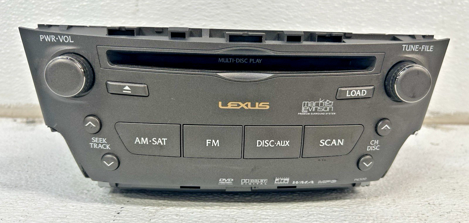 2006-2008 Lexus IS250 IS350 Mark Levinson radio stereo CD Changer DVD WMA MP3