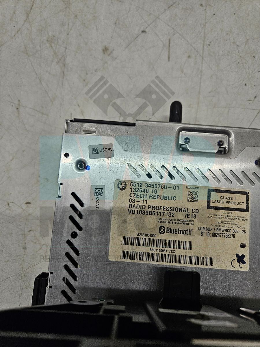 MINI Countryman R60 Radio Boost CD Player Head Unit 3456760
