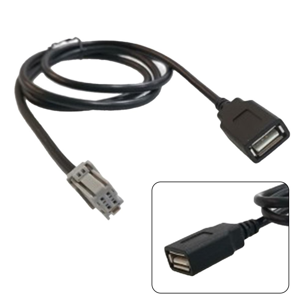 Brand New Easy Installation USB Adapter Cable 100CM Adapter Car Accessories