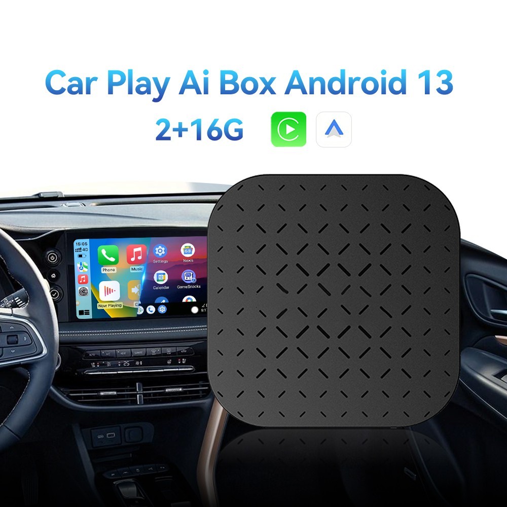 Carplay AI Box Wireless Carplay Android Auto Adapter Car Multimedia Video