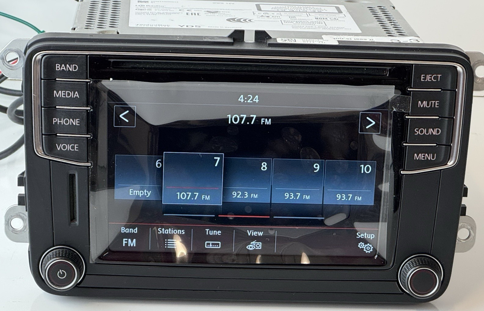 UNLOCKED NEW TOUCH 16- 17 VW Volkswagen MIB2 Jetta Passat OEM Radio 5C0035200