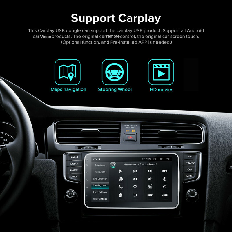 Manual Rotation 10.1inch Android Car Multimedia Player Radio 1Din GPS Navigation
