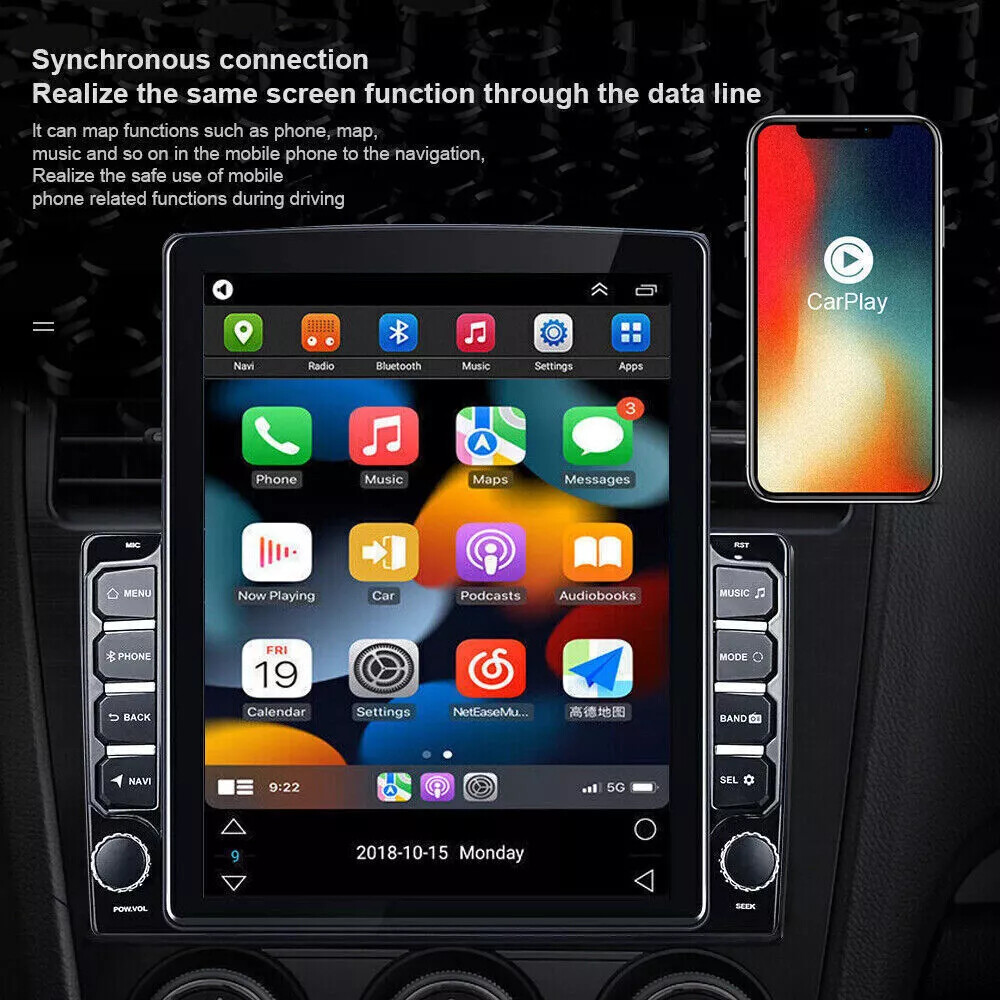Android 15 Carplay Car Radio Stereo GPS FM For Nissan Frontier/Xterra 2009-14