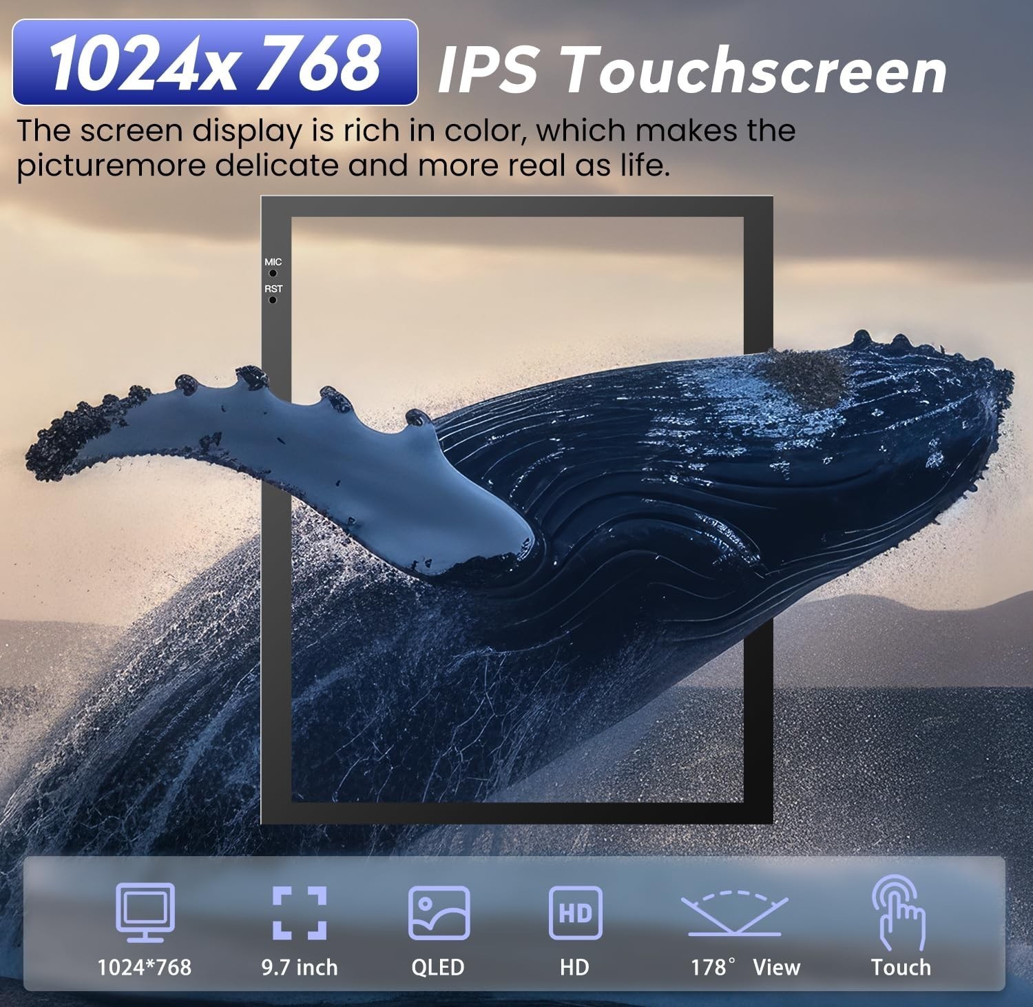 Car Radio Stereo Carplay For 2010-2013 Buick LaCrosse 4+64G 9.7in FM RDS