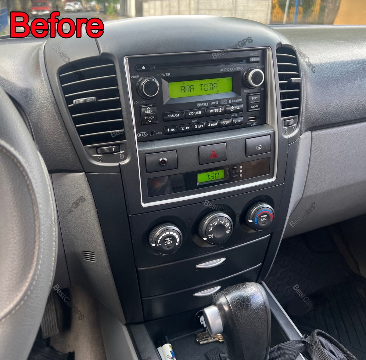 Stereo touch screen Radio GPS Navi For Kia Sorento 2004-2008 Android 15 CarPlay