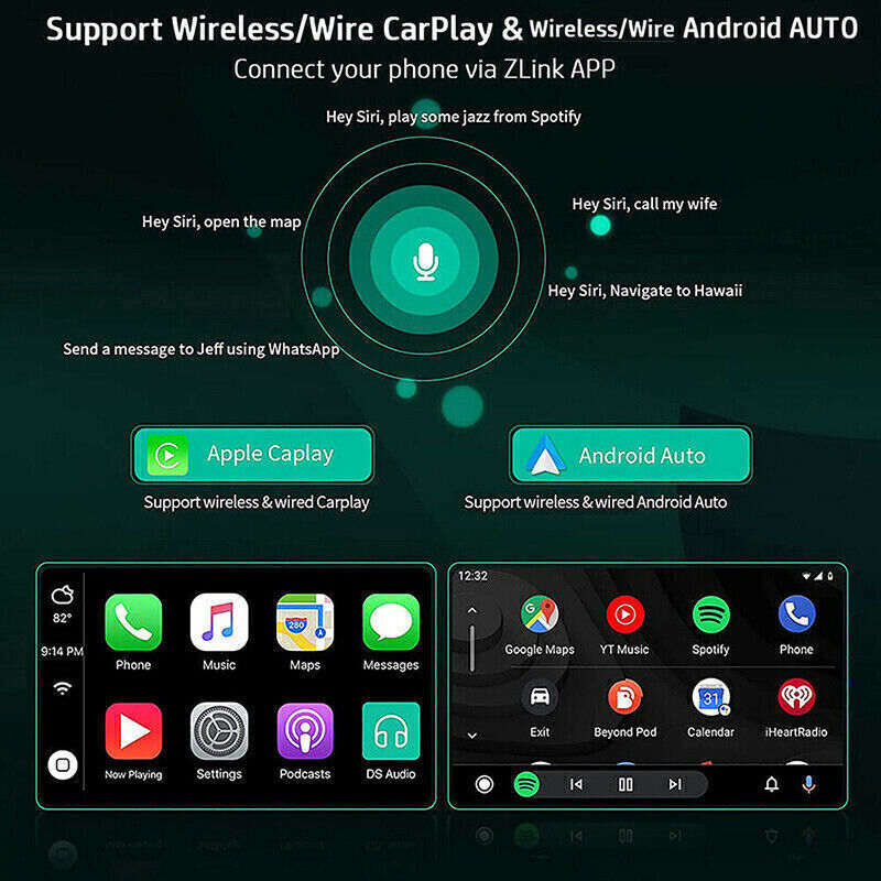 For 2015-2019 Chrysler 200 200C Apple Carplay Radio Android 14 GPS NAVI WIFI AHD